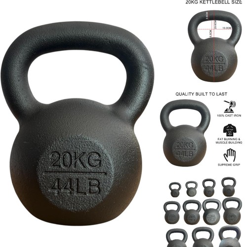 Ergonomic cast iron kettlebell - ergonomic,