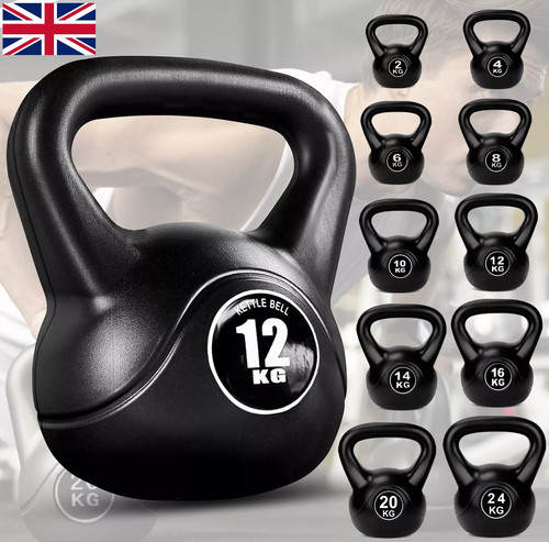 24kg vinyl kettlebell - vinyl, weight