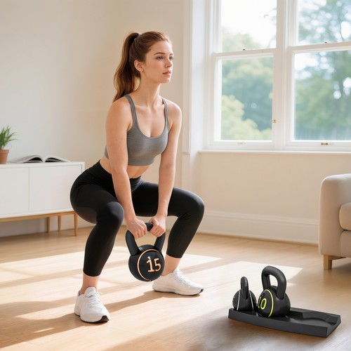 Three piece kettlebell set - kettlebell,