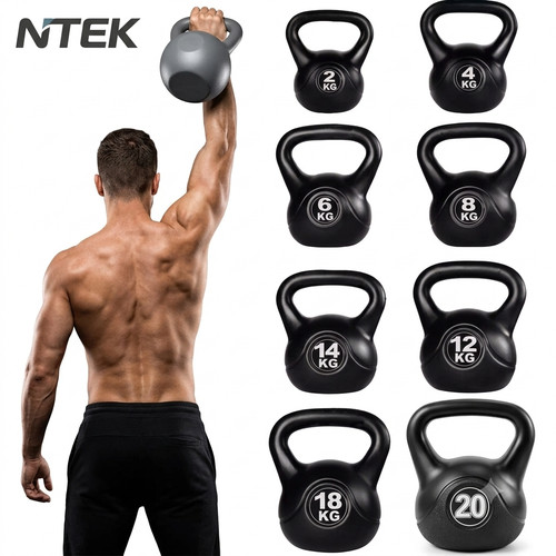 20kg vinyl kettlebell weight - 2-20kg,