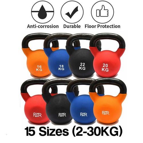 Neoprene kettlebell 30kg - neoprene, 2-30kg