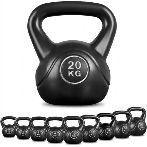 20kg vinyl kettlebell weight - vinyl,