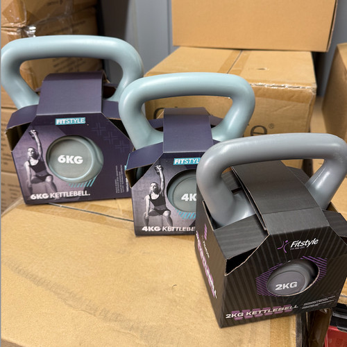 Vinyl kettlebell weight - kettlebell,