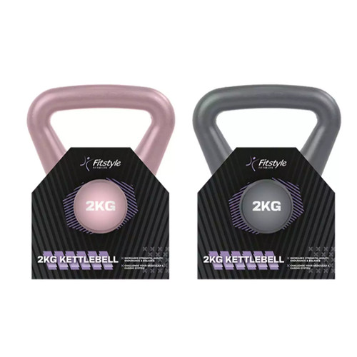 Fitstyle 2kg kettlebell - 2kg, –