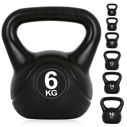 24kg vinyl kettlebell weight - vinyl,