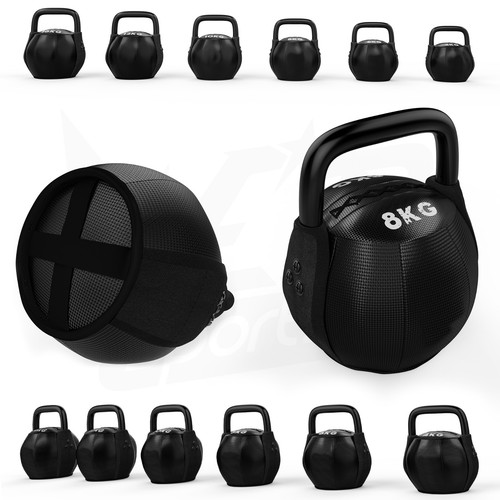 Big soft kettlebell with - big,