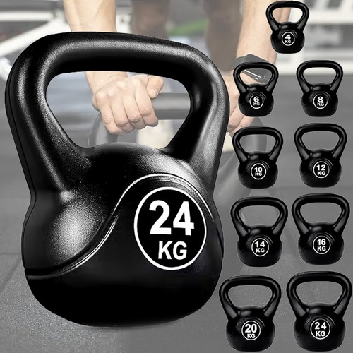 30kg vinyl kettlebell weight - vinyl,
