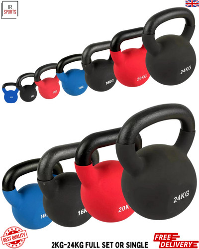 Neoprene kettlebells 2kg 24kg - kettlebells, 2kg-24kg
