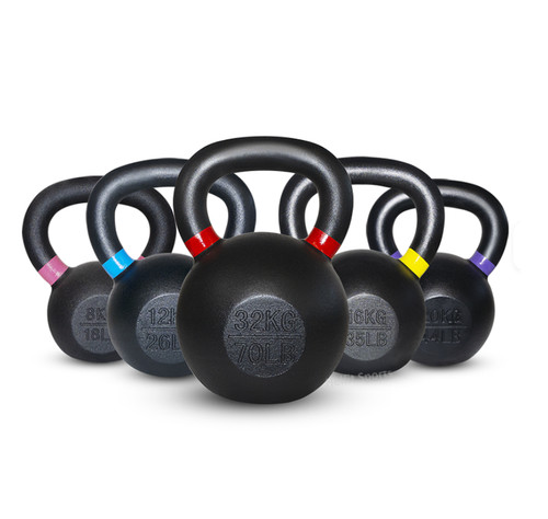 Cast iron kettlebells 2kg - iron,